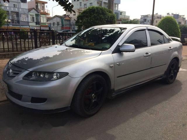 Bán Mazda 6 Sport đời 2004, màu bạc, 270 triệu