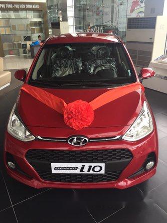 Bán Hyundai Grand i10 sản xuất 2017, màu đỏ, giá 333tr