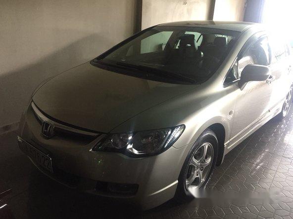 Bán xe cũ Honda Civic 1.8 đời 2008, màu nâu số tự động, giá 430tr