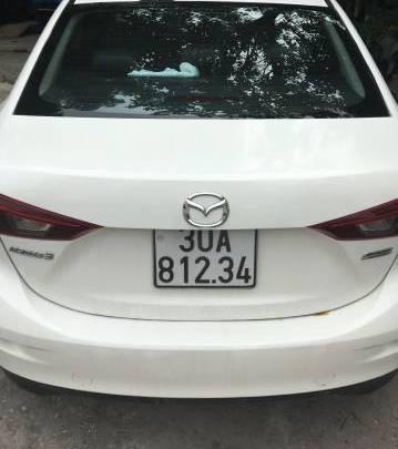 Cần bán Mazda 3 năm 2015, màu trắng