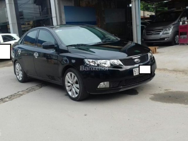 Bán Kia Forte SX đời 2011, màu đen