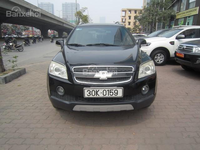 Cần bán xe Chevrolet Captiva 2008, màu đen, giá chỉ 309 triệu