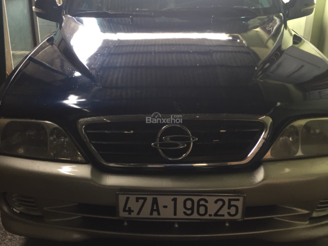 Cần bán gấp Ssangyong Musso đời 2000, màu xanh lam chính chủ giá cạnh tranh