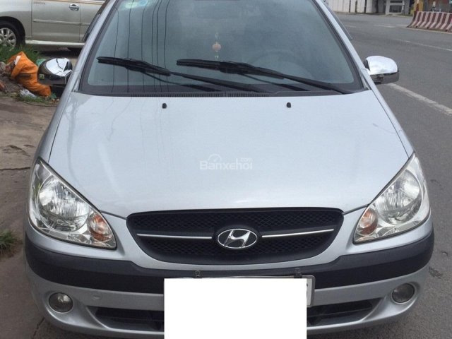 Xe Hyundai Getz đời 2009, màu bạc, nhập, số sàn, zin đẹp