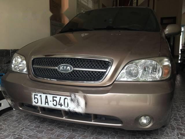 Chính chủ bán Kia Carnival đời 2009, màu nâu