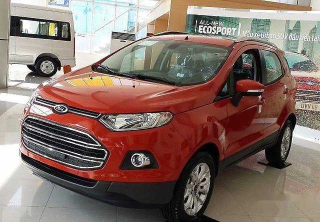 Cần bán Ford EcoSport Titanium đời 2017, màu đỏ