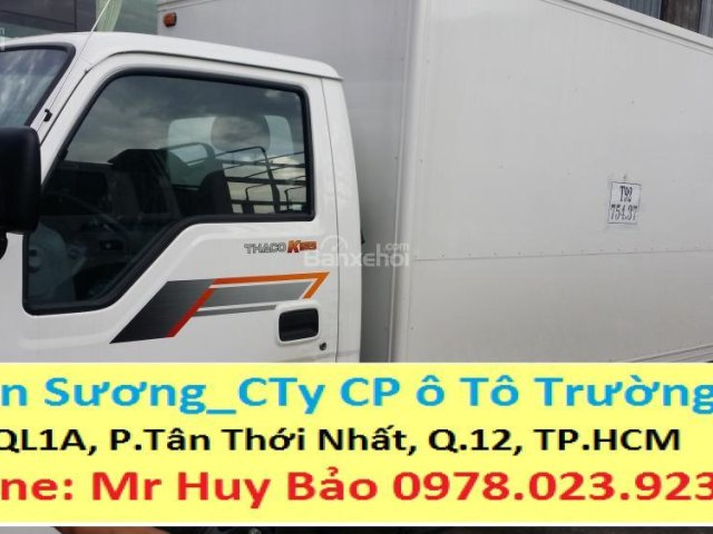 Bán xe đông lạnh Kia K165 tải 2 tấn 4, âm 18 độ, xe tải Kia đông lạnh Thaco K165, xe tải đông lạnh đi thành phố K165