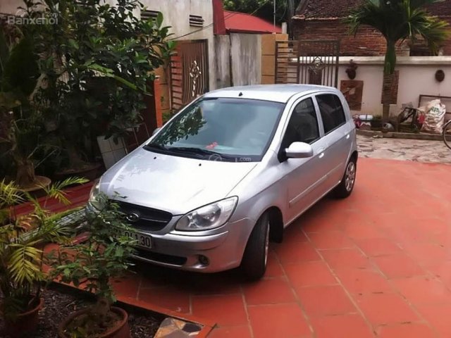 Bán ô tô Hyundai Getz sản xuất 2009, màu bạc, xe nhập số sàn, giá tốt