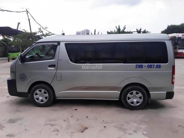 Bán Toyota Hiace sản xuất 2008, màu xanh xám