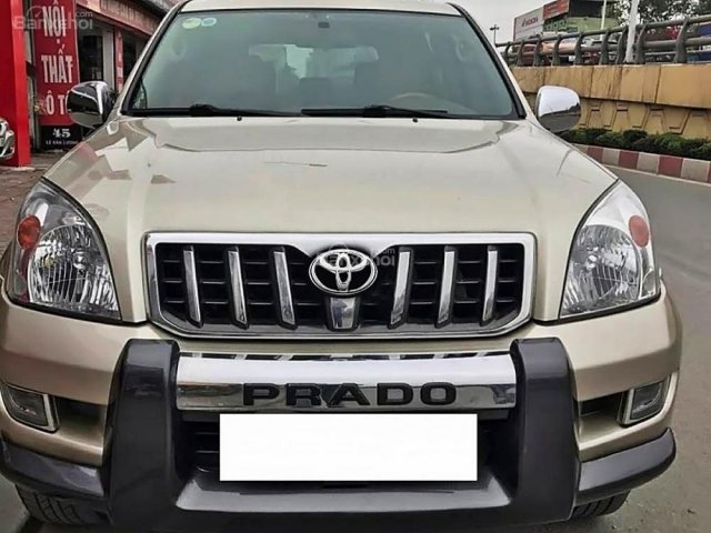 Bán Toyota Prado 2.7AT đời 2009, màu vàng, nhập khẩu 