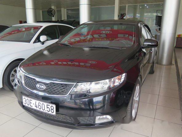 Bán gấp xe cũ Kia Forte AT đời 2012, màu đen