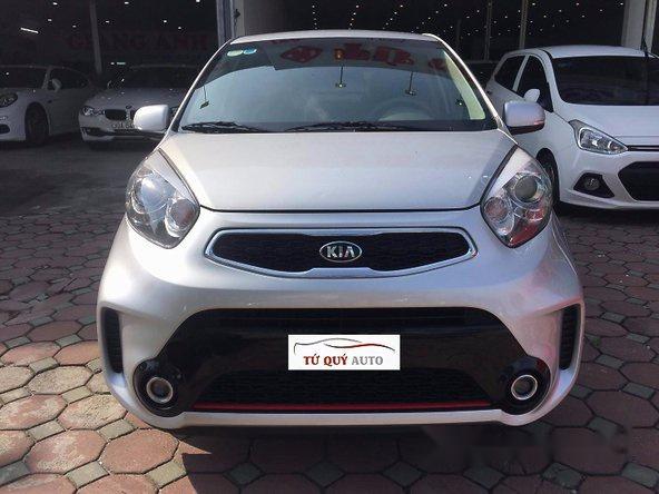 Bán xe Kia Morning Si 1.25MT đời 2016, màu bạc