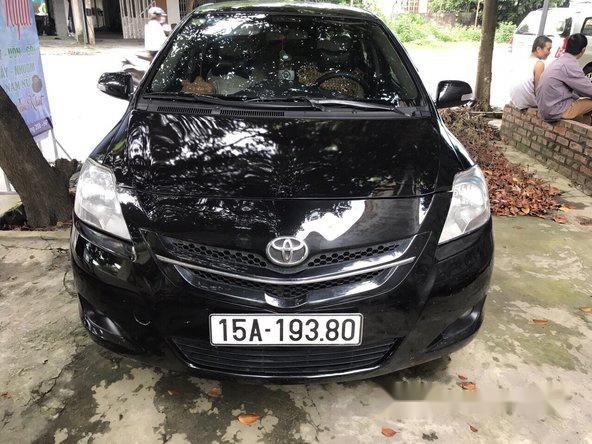 Bán xe cũ Toyota Vios E đời 2009, màu đen, giá chỉ 286 triệu