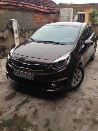 Bán xe Kia Rio AT 2016, màu đen chính chủ, 492tr