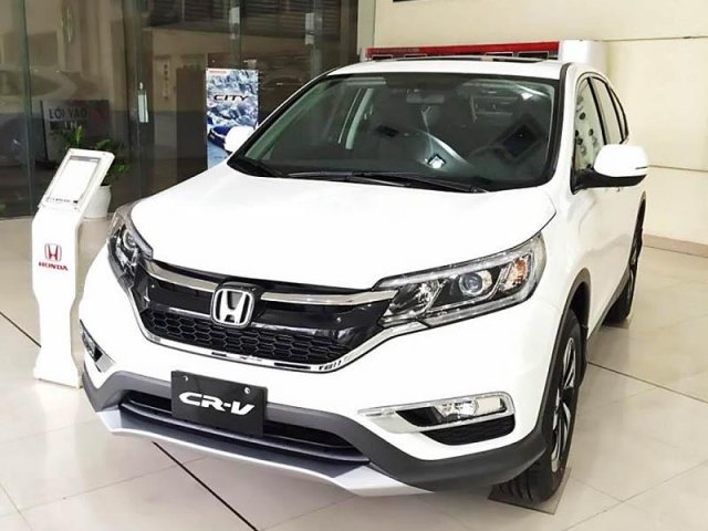 Bán xe Honda CR V 2.4 AT sản xuất 2017, màu trắng