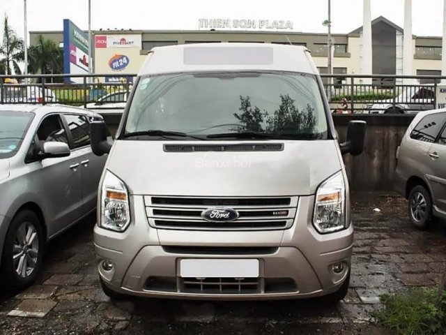 Bán xe Ford Transit Luxury đời 2016, màu phấn hồng chính chủ