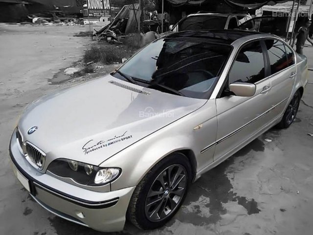 Bán BMW 3 Series 325i đời 2003, màu bạc, giá 340tr