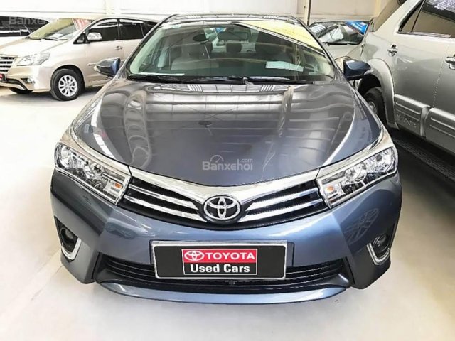 Bán Toyota Corolla altis 1.8MT 2014, màu xanh lam số sàn