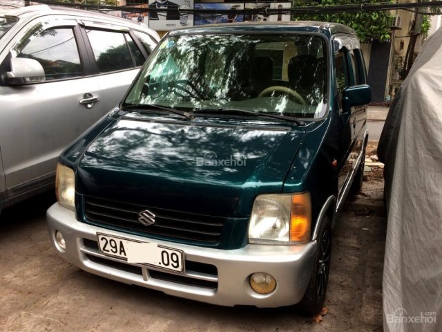 Bán ô tô Suzuki Wagon R+ 2002, màu xanh lục, giá 145tr