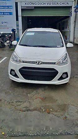 Bán xe Hyundai Grand i10 1.0 MT 2016, màu trắng