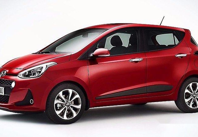 Bán Hyundai Grand i10 đời 2017, màu đỏ