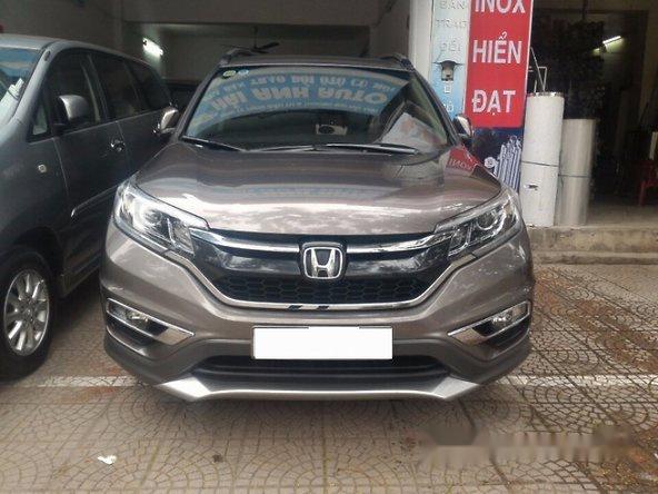 Bán ô tô Honda CR V 2.4AT đời 2015, màu nâu chính chủ, giá chỉ 930 triệu