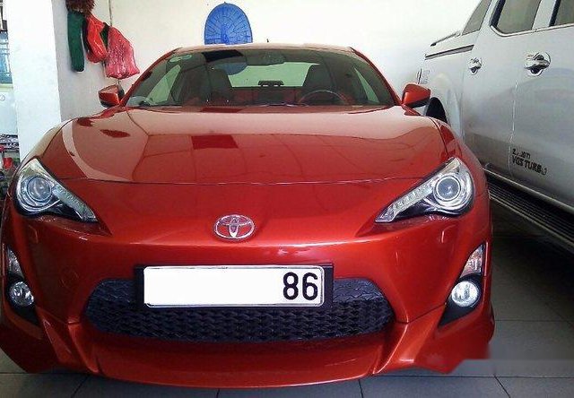 Bán ô tô Toyota 86 GT 2.0 đời 2012, màu đỏ, nhập khẩu 