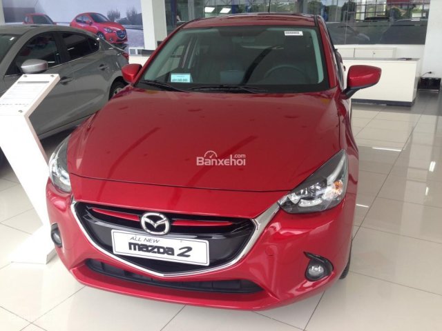 Bán trả góp xe Mazda 2 1.5 AT hatback mới 100%, màu đỏ, chỉ cần 125 triệu, LH: 0946383636 để nhận thêm ưu đãi lớn