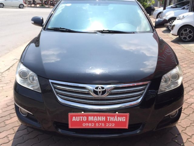 Bán Toyota Camry 3.5Q đời 2007, màu đen, giá tốt