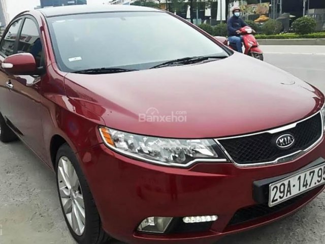 Cần bán lại xe Kia Forte SLi 2010, màu đỏ, xe nhập chính chủ