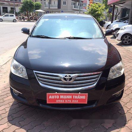 Bán Toyota Camry 3.5Q đời 2007, màu đen số tự động, giá 556tr