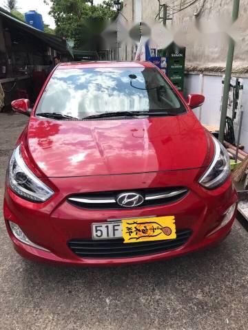 Cần bán Hyundai Accent Blue năm 2014, màu đỏ, xe nhập giá cạnh tranh