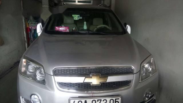 Cần bán lại xe Chevrolet Captiva đời 2010, màu bạc