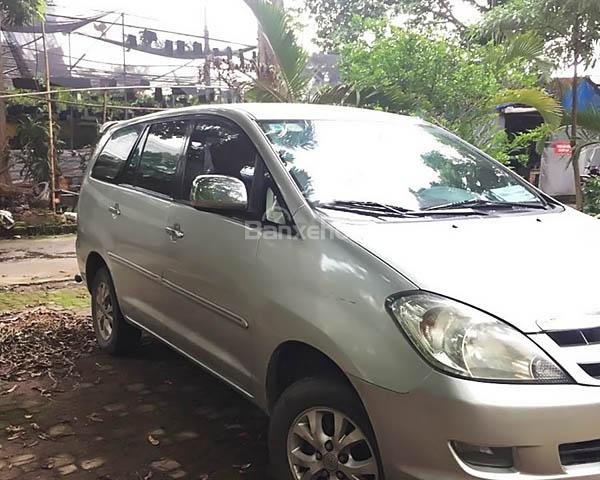 Bán Toyota Innova G đời 2006, màu bạc số sàn