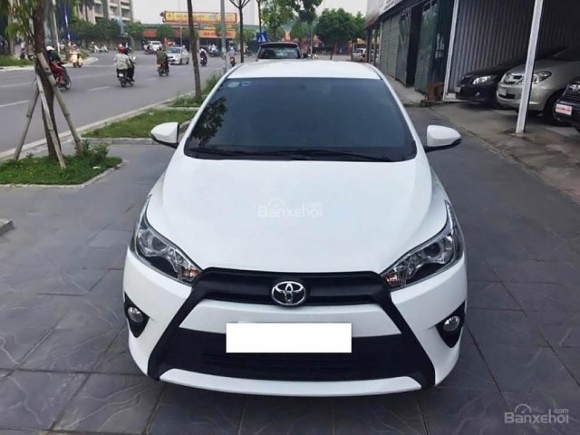 Bán Toyota Yaris 1.3E 2015, màu trắng, xe nhập, 545 triệu