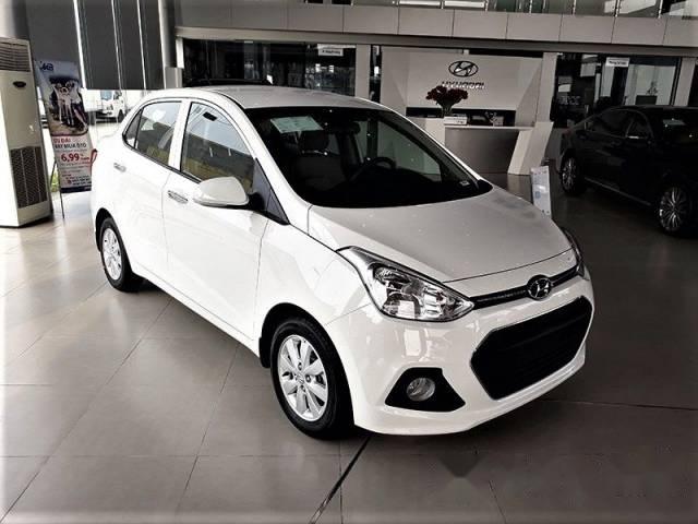 Bán ô tô Hyundai Grand i10 đời 2017, màu trắng, nhập khẩu nguyên chiếc, 375 triệu