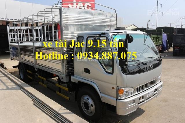 Bán xe tải Jac 9.1 tấn (9T1) HFC1383K thùng dài 6.8m hỗ trợ trả hóp toàn quốc