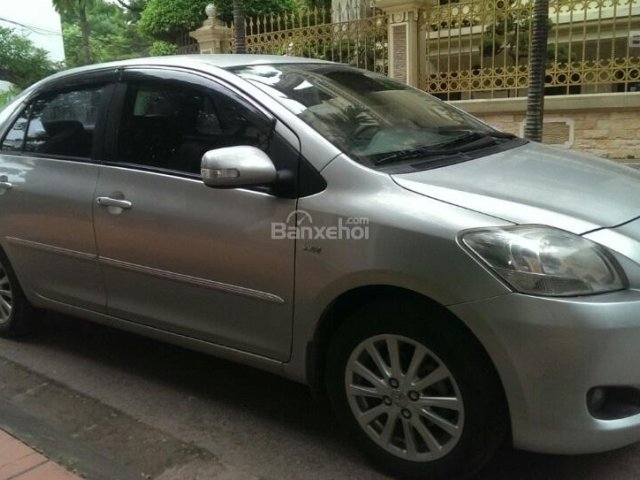 Bán xe Vios 1.5E màu bạc SX cuối 2009, LH chính chủ Hà Linh 0942102626