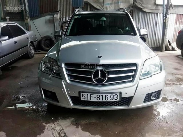 Bán Mercedes GLK 300 2009, màu bạc, giá tốt