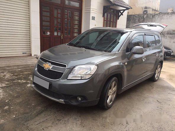 Cần bán lại xe Chevrolet Orlando LTZ đời 2013, màu xám số tự động