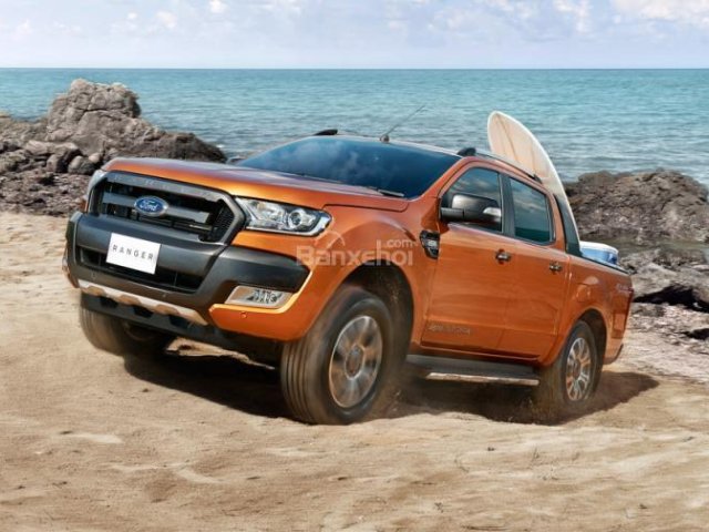 Bán xe Ford Ranger Ranger Wildtrak đời 2017, hỗ trợ vay 80%