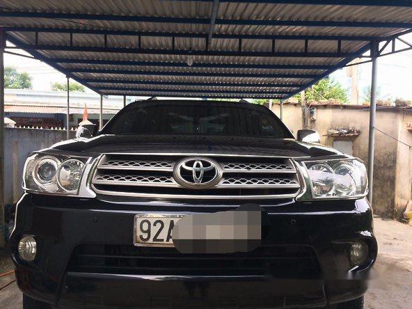 Bán xe Toyota Fortuner đời 2010, màu đen, 670 triệu