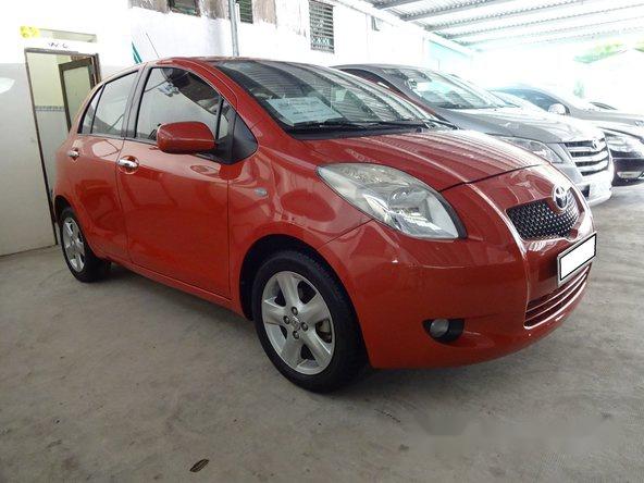 Bán Toyota Yaris 1.3 AT năm 2008, màu đỏ  