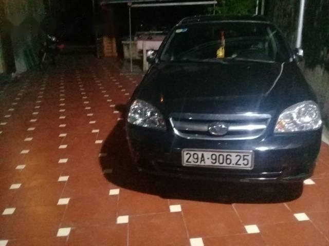 Chính chủ bán ô tô Daewoo Lacetti đời 2008, màu đen