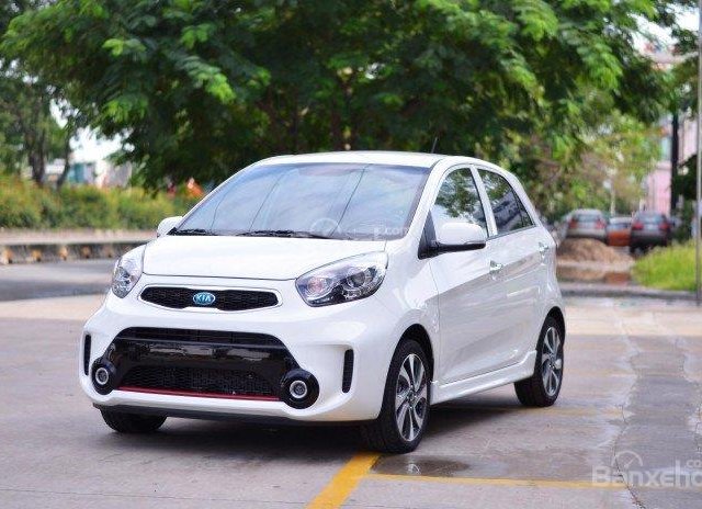 Kia Giải Phóng -Bán xe Kia Morning Si AT 2017 - Ưu đãi cực lớn - Hỗ trợ chạy Uber, Grab- Trả góp 90%