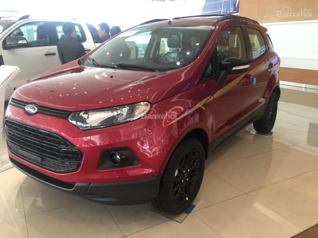 Bán ô tô Ford EcoSport black edition đời 2017, đủ màu giao ngay, hỗ trợ trả góp 80% giá trị xe