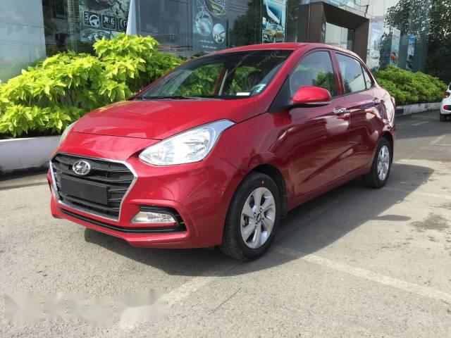 Bán xe Hyundai Grand i10 đời 2017, màu đỏ