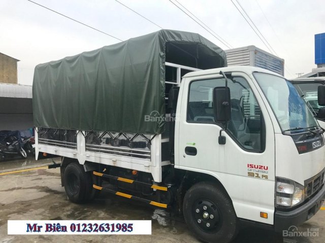 Hãng Isuzu Hải Dương bán xe tải 1.9 tấn thùng kín mui bạt 01232631985