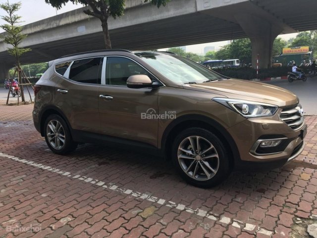 Bán Hyundai Santa Fe 2018 đủ màu, xe giao ngay, giá cực tốt, hỗ trợ đầy đủ