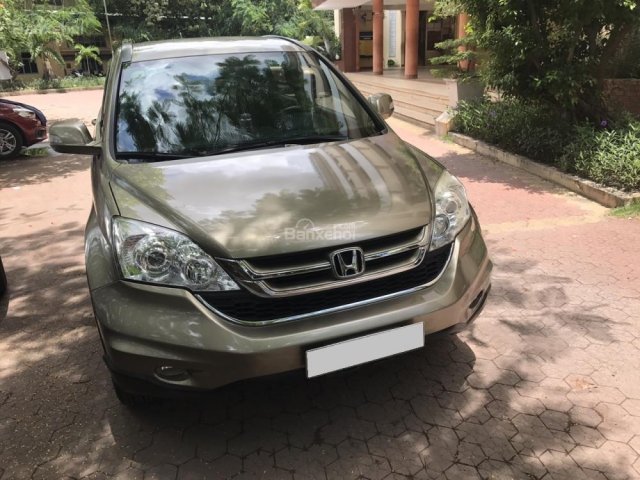 Bán xe Honda CRV còn mới, xe đẹp sx 2011 bản 2.4 tự động màu vàng